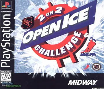 NHL Open Ice - 2 on 2 Challenge (US) box cover front